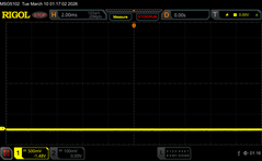 Geen PWM (0/10 helderheid)