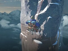 Een gameplay screenshot van Cairn