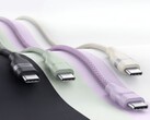 USB-C naar USB-C kabel van Anker (3 m, 240 W, Upcycled-Gevlochten)