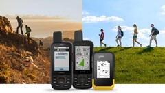 De Garmin GPSMAP 67 Series en eTrex SE handheld GPS toestellen hebben een langere batterijduur. (Beeldbron: Garmin)