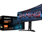 De AORUS MO34WQC2 is een van de weinige voorbeelden van het nieuwe 'Gen 2.5' QD-OLED paneel van Samsung. (Afbeeldingsbron: Gigabyte)