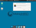 MidnightBSD 3 Xfce bureaublad (bron: MidightBSD)