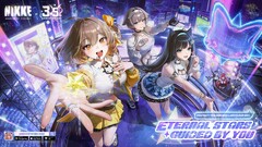 T.T. STAR staat centraal in Goddess of Victory: NIKKE's 3.5 Anniversary art, voorafgaand aan het echte concert van morgen bij de Tower Bridge in Londen.