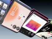 De Motorola Razr 50 Ultra krijgt een enorm 4-inch secundair beeldscherm. (Afbeelding: Motorola)