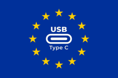 De EU eist dat de meeste elektronica tegen 28 december 2024 over USB-C opladen beschikt. (Afbeelding via Wikicommons w/bewerkingen)