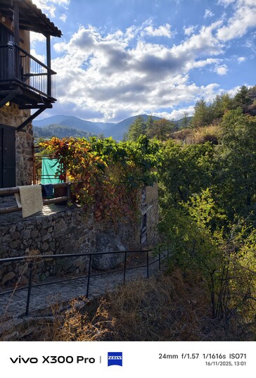 Vivo X300 Pro 24 mm standaardinstelling.