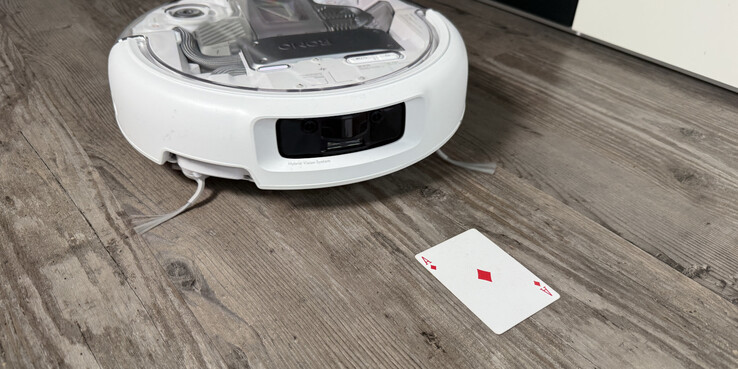 De obstakeldetectie van de DJI Romo P werkt uitstekend in de test