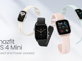 De GTS 4 Mini komt in vier kleuren, allemaal voor US$119,99. (Afbeelding bron: Amazfit)