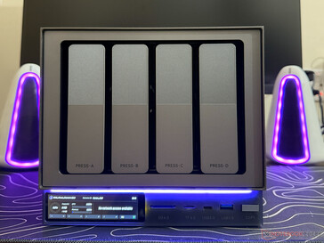 De voorkant van de NAS