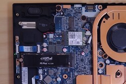 Crucial P5 en vrije SSD-sleuf