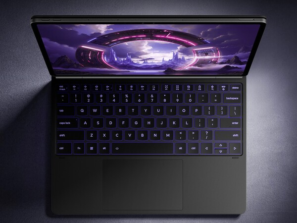 Het optionele toetsenbord van de Lenovo Y900 13 heeft RGB-achtergrondverlichting en een trackpad.