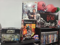 Een verzameling PlayStation-spellen op de foto