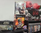 Een verzameling PlayStation-spellen op de foto
