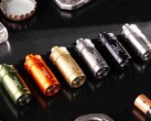 De Tank007 E25 EDC-zaklamp is verkrijgbaar in zes kleuren.
