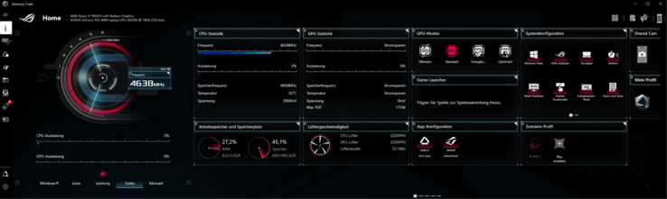 Armoury Crate Software