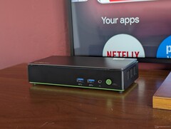 De NucBox K13 weegt iets meer dan 500 g, compleet met opslag en RAM