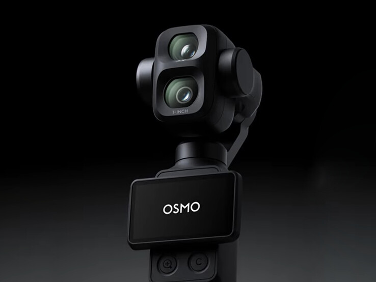 De Osmo Pocket 4P heeft een 3x telefotocamera en een 1-inch primaire lens.