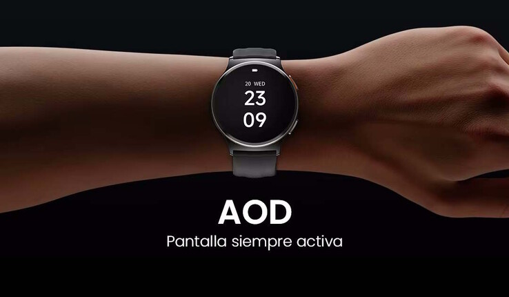 Het display kan altijd geactiveerd blijven. (Afbeeldingsbron: Haylou)