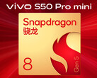 De Vivo S50 Pro mini zal een van de eerste Snapdragon 8 Gen 5-aangedreven smartphones zijn wanneer deze binnenkort wordt gelanceerd. (Afbeeldingsbron: Vivo - bewerkt)