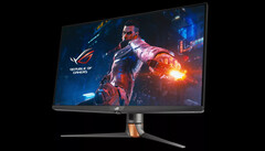 De ROG Swift PG32UQXR is een van de eerste DisplayPort 2.1-compatibele monitoren. (Beeldbron: ASUS)