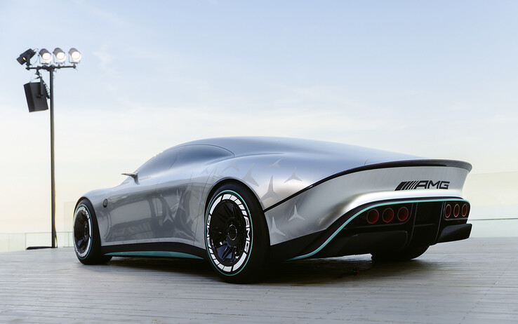 De Mercedes Vision AMG conceptauto. (Beeldbron: Mercedes-AMG)