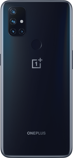 De OnePlus Nord N10 5G is alleen verkrijgbaar in de kleurstelling "Midnight Ice"