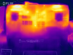 Warmteontwikkeling onderzijde (belasting)