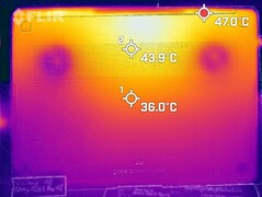 Warmteontwikkeling - bodem (lading)