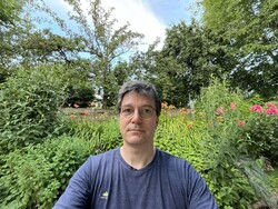 Foto gemaakt met de selfiecamera