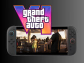 GTA 6 spelen op Switch 2 mockup (Afbeelding bron: Nintendo of America, Rockstar Games met bewerkingen)