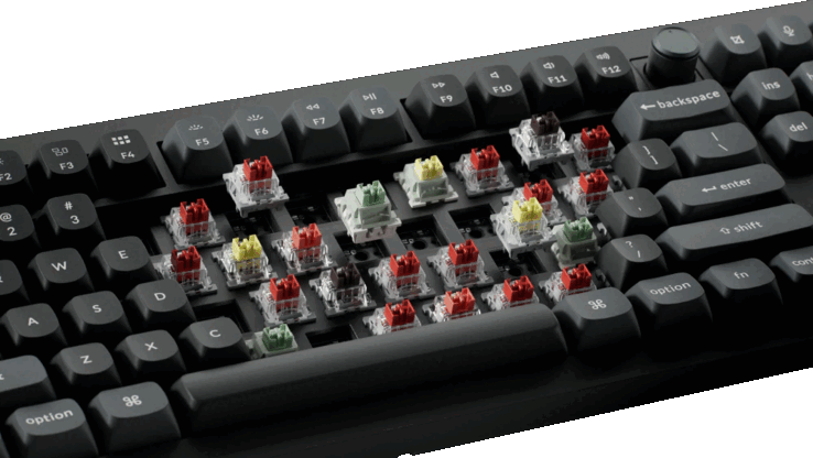 De V6 Ultra HE introduceert Nova Socket, een hybride printplaatontwerp dat zowel conventionele mechanische als TMR-magnetische schakelaars tegelijkertijd ondersteunt.