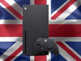 Xbox Series X gezien voor Britse vlag