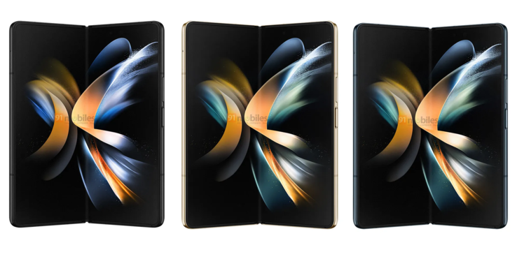 Galaxy Z Fold 4 (afbeelding via 91mobiles)