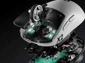 Explosietekening van de originele Logitech G Pro X2 Superstrike.