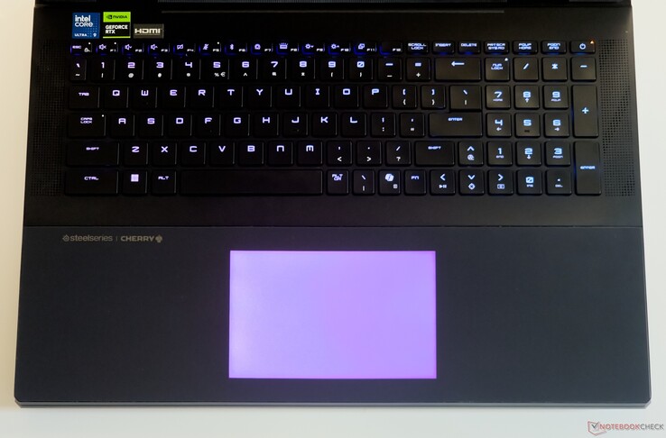 Het haptische touchpad laat veel te wensen over