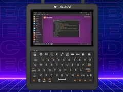 De Pi Slate heeft een batterij, toetsenbord en aanraakscherm