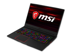 Getest: MSI GE75 Raider 8SG. Testmodel voorzien door MSI Germany.