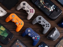 De 8BitDo Pro 3 is verkrijgbaar in vier kleuren en compatibel met verschillende besturingssystemen. (Afbeeldingsbron: 8BitDo)