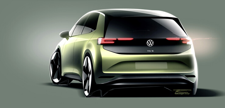 De nieuwe Volkswagen ID.3 concept. (Beeldbron: Volkswagen)
