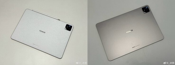 Uitgelekte kleuropties van de gaming-tablet (Afbeelding bron: _冰狼 op Weibo)