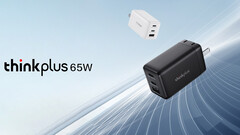 Lenovo lanceert ThinkPlus 65W GaN-lader met drie poorten in China (Afbeeldingsbron: Lenovo [bewerkt])