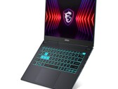 De MSI Cyborg 15 AI en Cyborg 14 hebben doorschijnende WASD-, spatiebalk- en powertoetsen. (Bron: MSI)