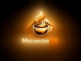 MocaccinoOS desktop Linux AI-gemaakt onofficieel logo voor versie 26.03