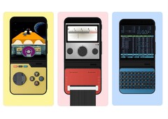 Mecha Comet: Een modulaire Linux-handheld (Afbeelding Bron: Mecha Systems Inc.)