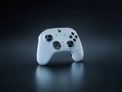 Razer Wolverine V3 Pro Wit zijaanzicht (Afbeelding bron: Razer)