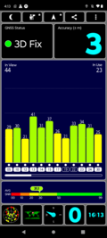 GPS-test buiten