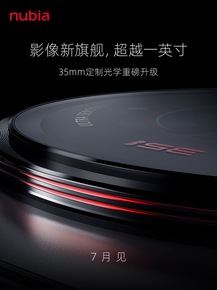 Nubia's nieuwste camerabult met 35mm lens. (Bron: Ni Fei via Weibo)