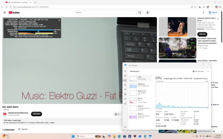 Perfecte 4K60-videoweergave met GPU-versnelling en exact nul geregistreerde overgeslagen frames