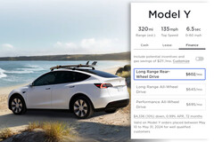 Een nieuwe Tesla Model Y financieringsdeal biedt de compacte elektrische SUV tot 31 mei een lagere prijs dan zijn Model 3 stalgenoot. (Afbeeldingsbron: Tesla - bewerkt)