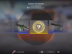 Een screengrab van een speler die de Fever Case van Counter Strike 2 opent